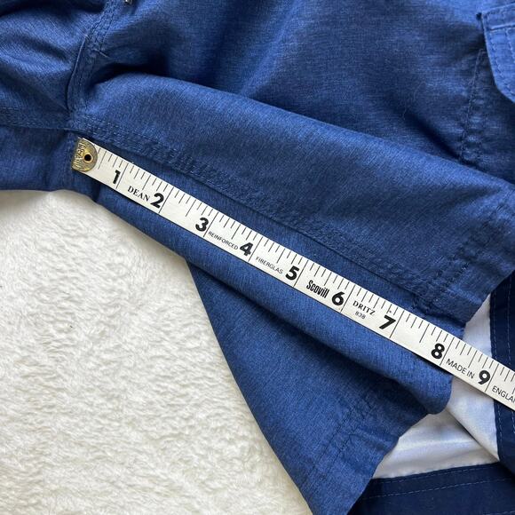 Speedo Men’s navy Blue swim trunks shorts size Large - Picture 7 of 8